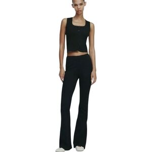 Zara Elegant Black Flare Pants